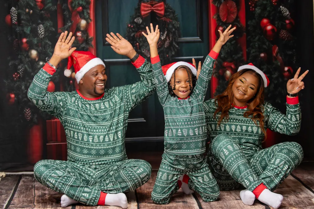 Séance photo famille et enfants au studio IsGar Étoile, Kinshasa